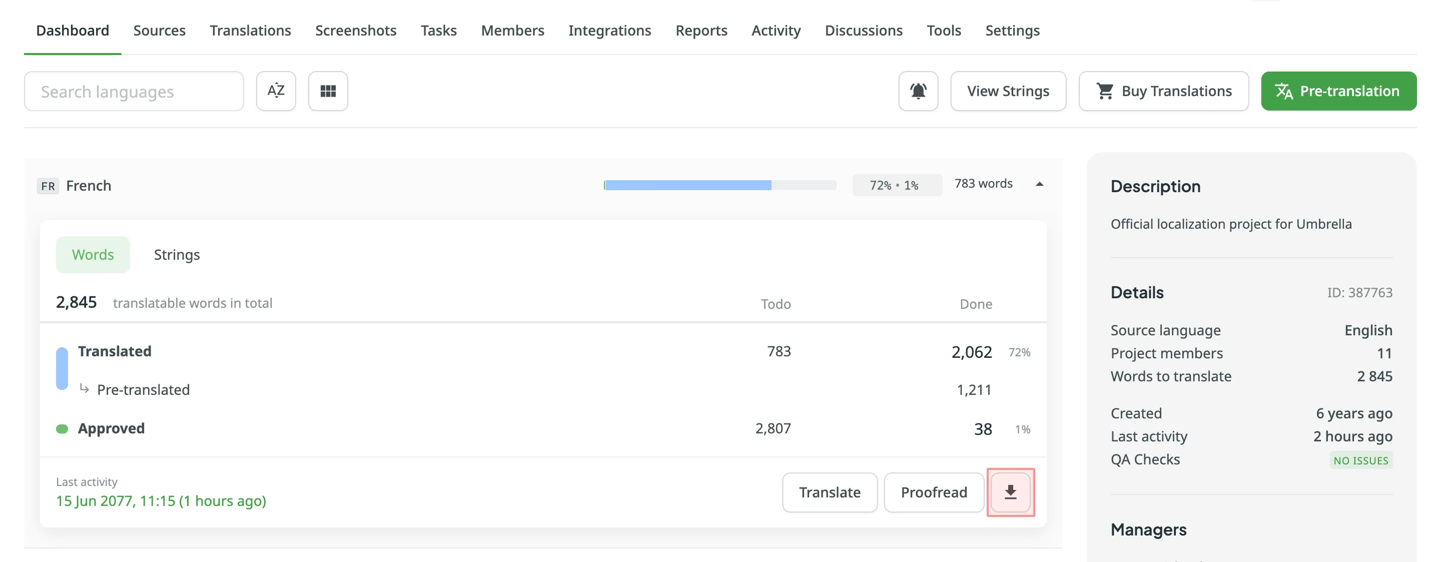 Download Language